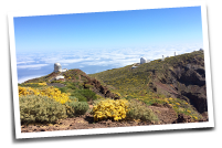 Kanarische Insel La Palma Roque de los Muchachos